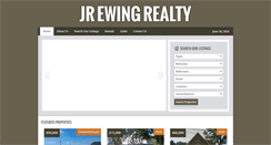 Desktop Screenshot of jrewingrealty.com